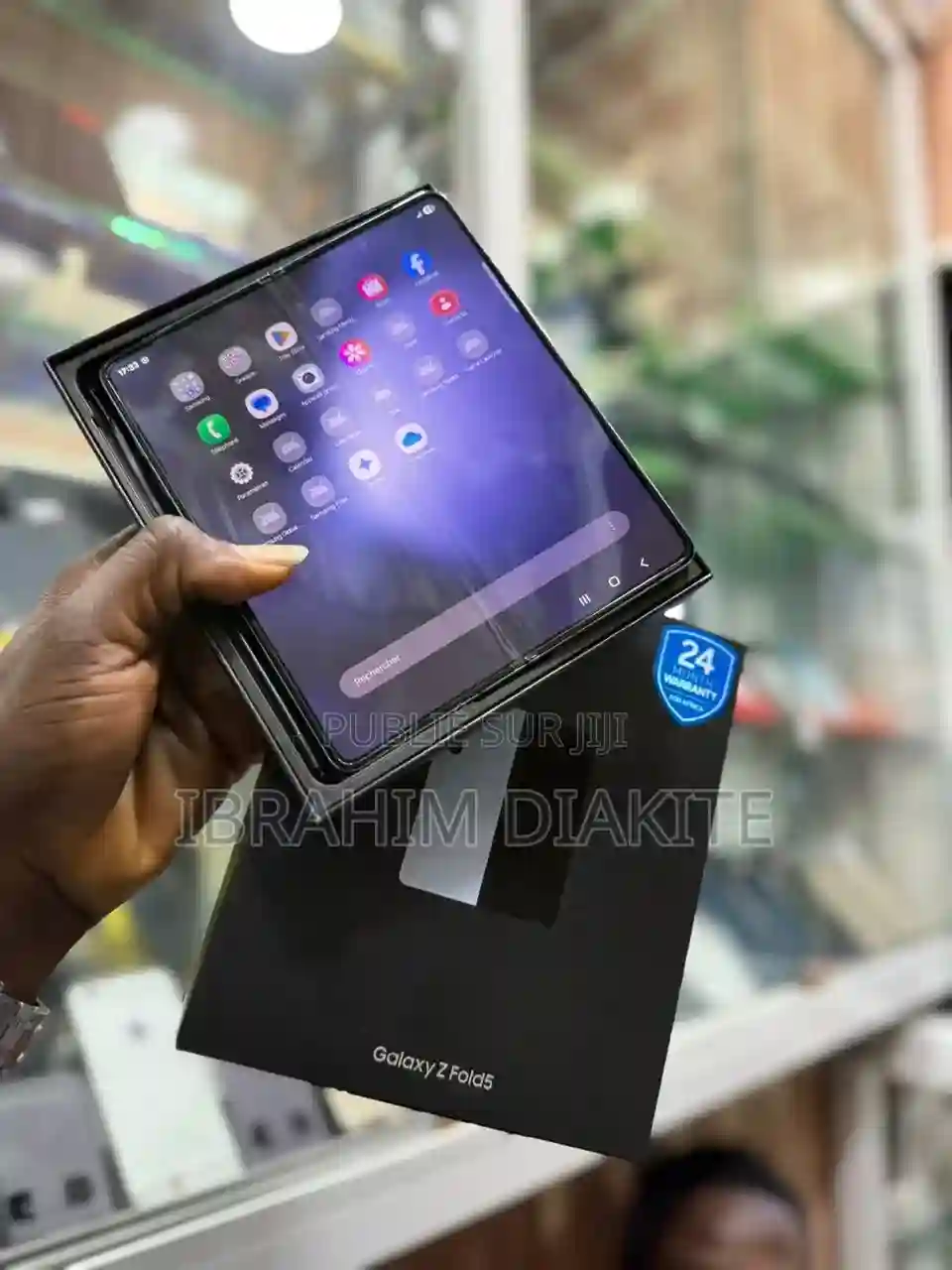 Samsung Galaxy Z Fold 5 512 GB Bleu - Vue 1