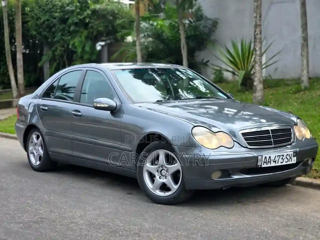Mercedes-benz C180 2003 Argenté - Vue 7