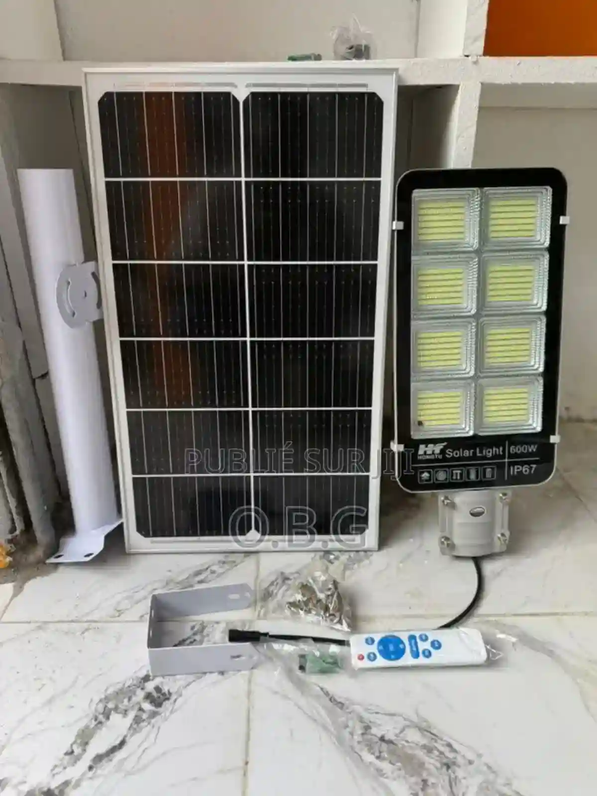 Lampadaire Solaire 600w - Vue 1