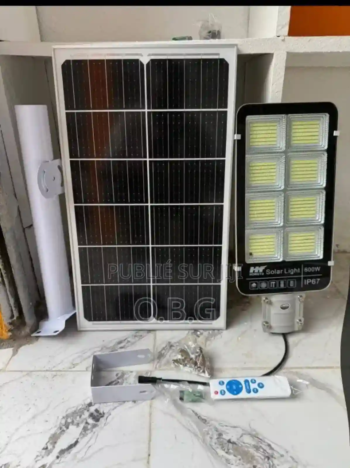 Lampadaire Solaire 600w - Vue 2