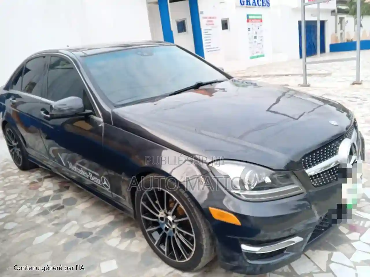 Mercedes-benz C300 2013 Noir - Vue 7
