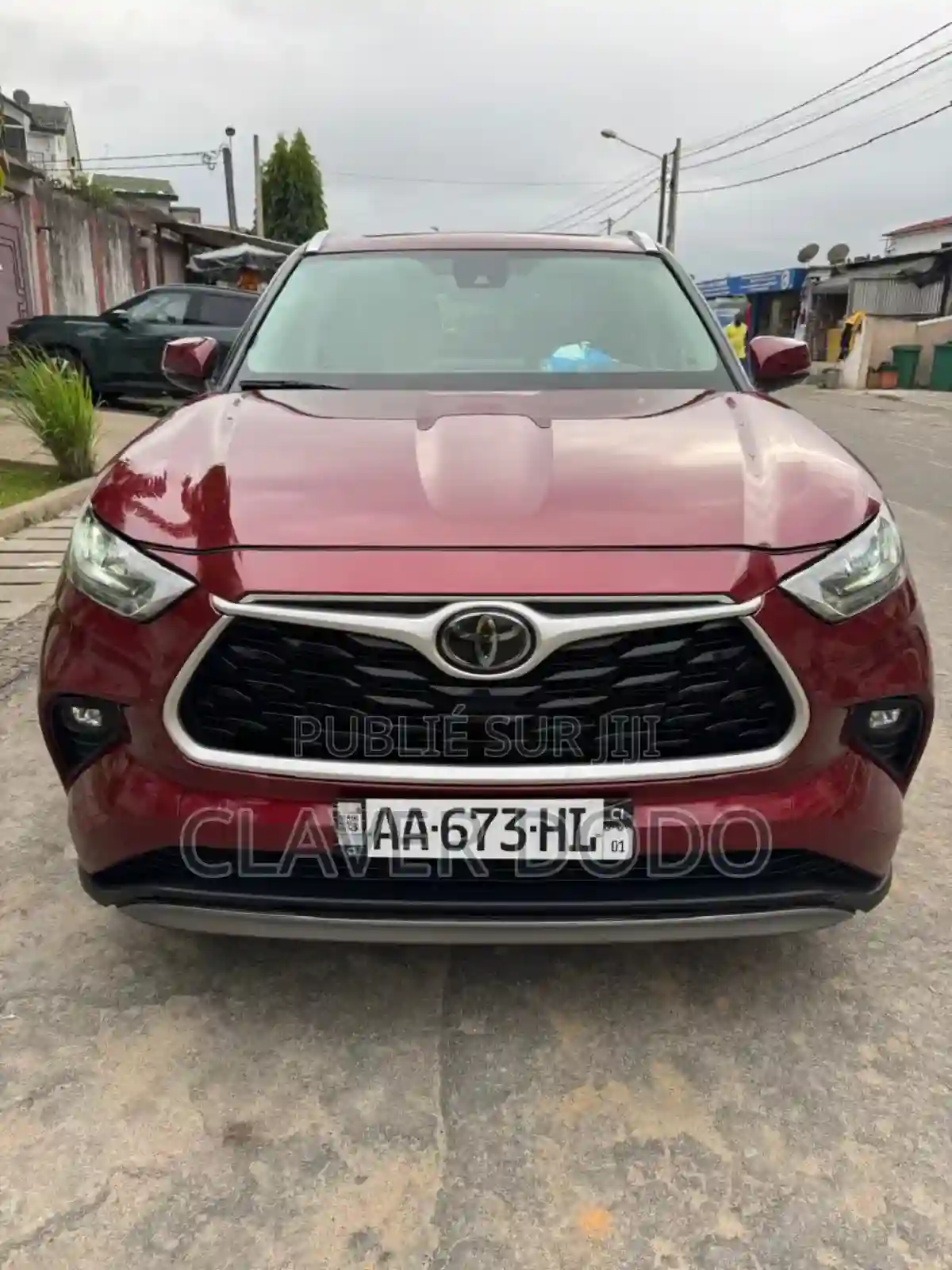 Toyota Highlander 2021 Rouge - Vue 4