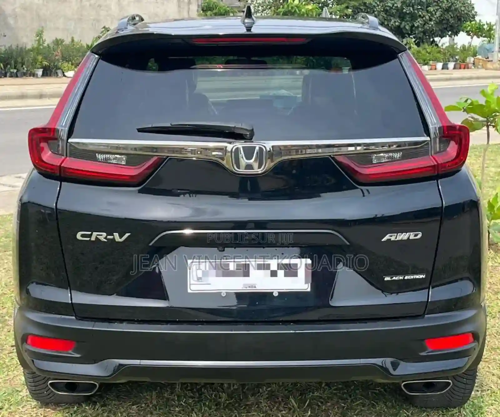 Honda Cr-v EX 2021 Bourgogne - Vue 4