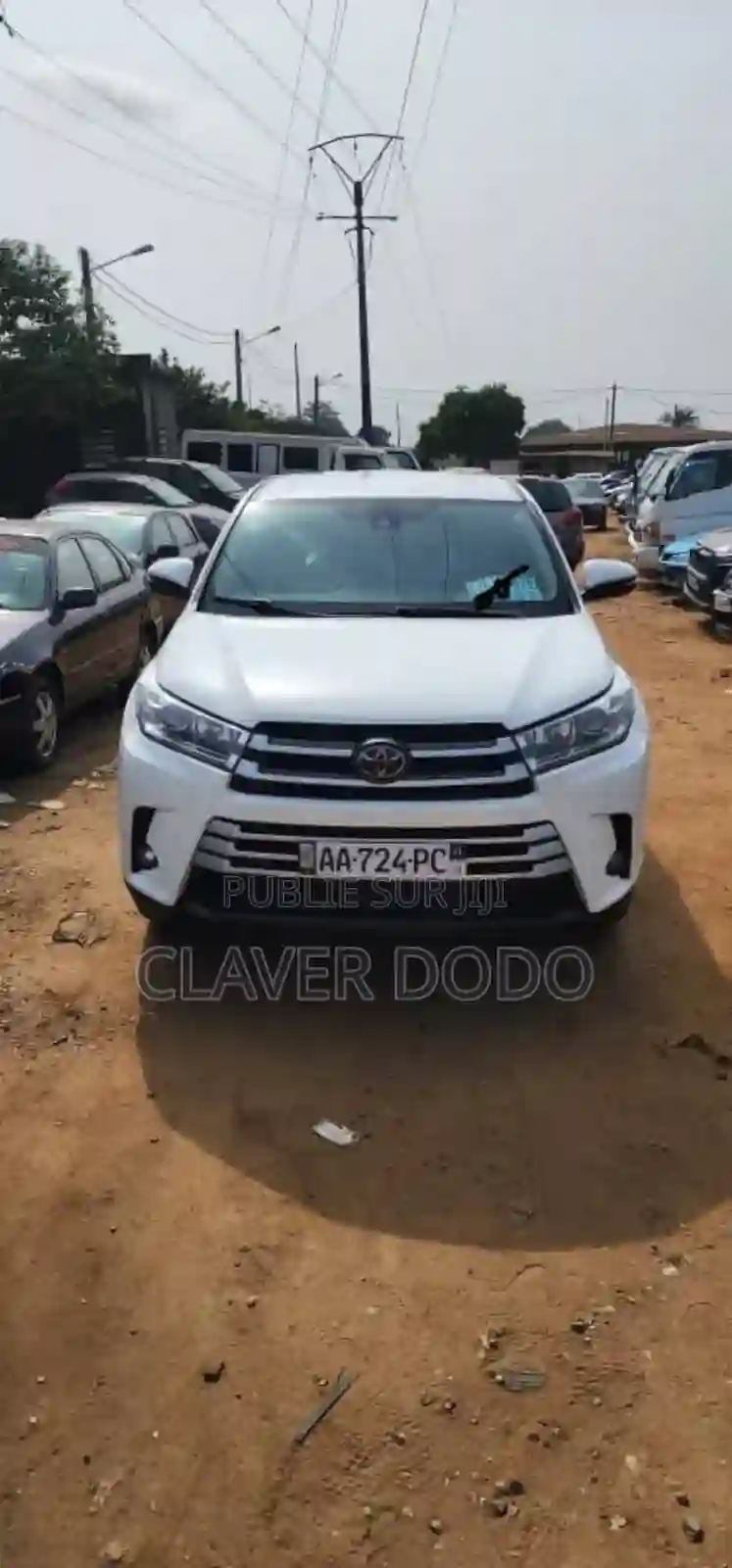 Toyota Highlander 2019 Blanc