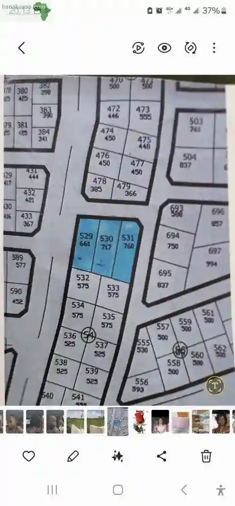 Vente de 3 Vastes Lots Plats Jumellés Avec A - Vue 2