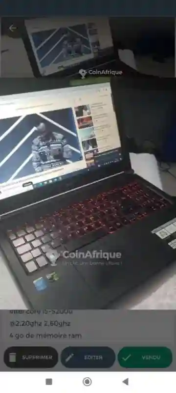 Ordinateur Gamer Acer Nitro V i5 - Vue 2