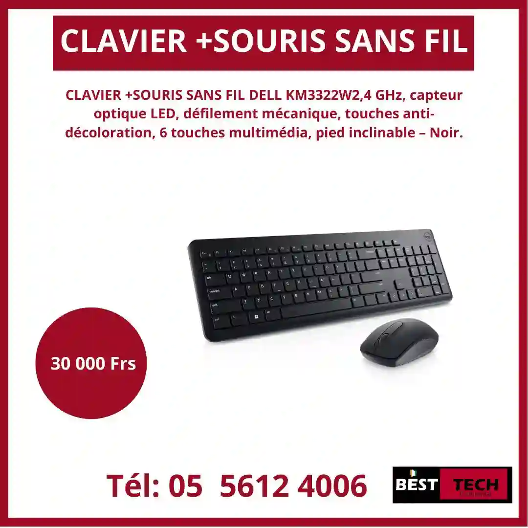 VENTE DE CLAVIERS ET SOURIS