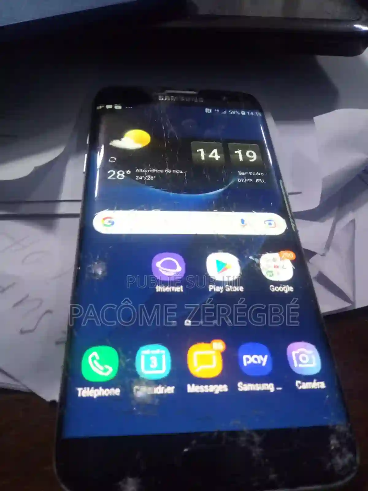 Samsung Galaxy S7 Edge 32 GB Noir