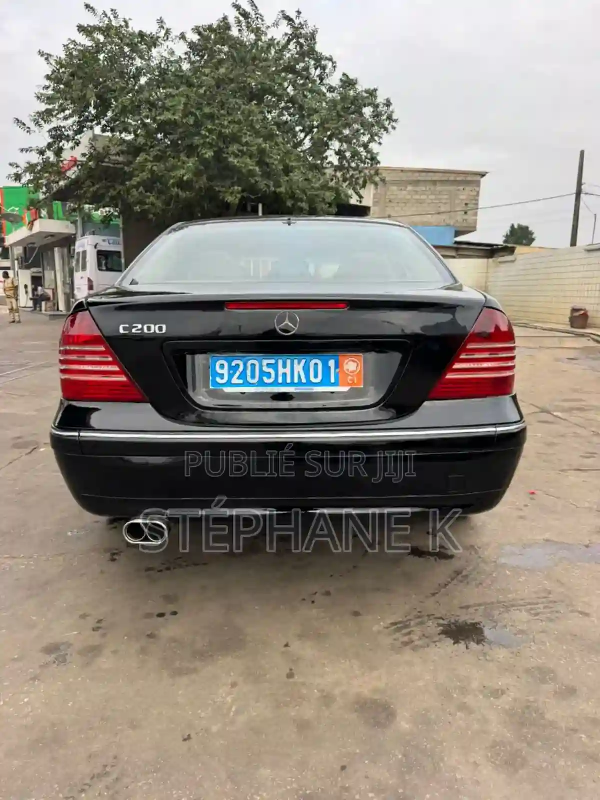 Mercedes-benz C200 2001 Black - Vue 4