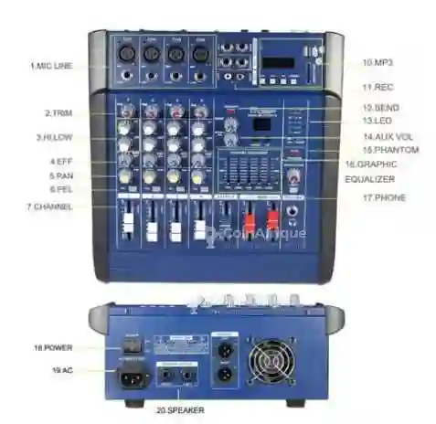 Mixeur Amplifié Yamaha - Vue 2