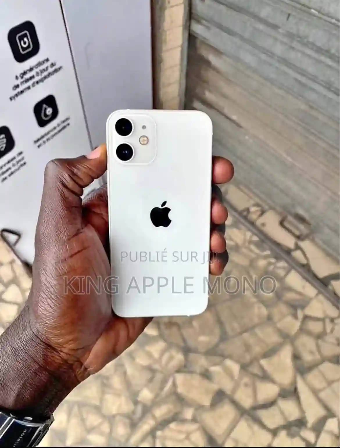 Pomme Iphone 12 128 GB Blanc - Vue 2