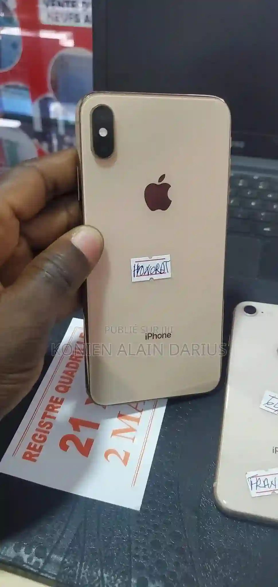 Pomme Iphone XS Max 256 GB Doré
