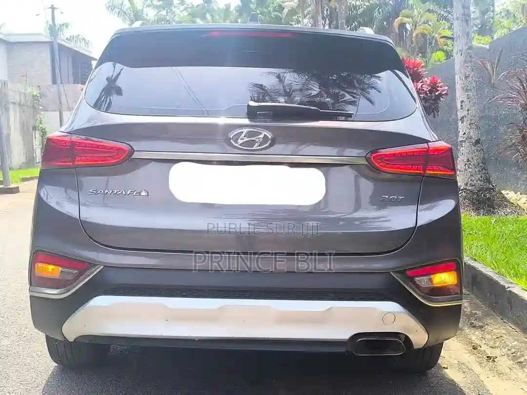 Hyundai Santa Fe 2020 Gris - Vue 3