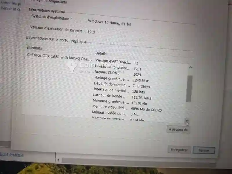 PC Gamer Msi i5 de 9iem gen 16go ssd 1 Tera Nvidia 4go - Vue 3