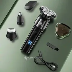 Rasoir Électrique Rechargeable 4 en 1