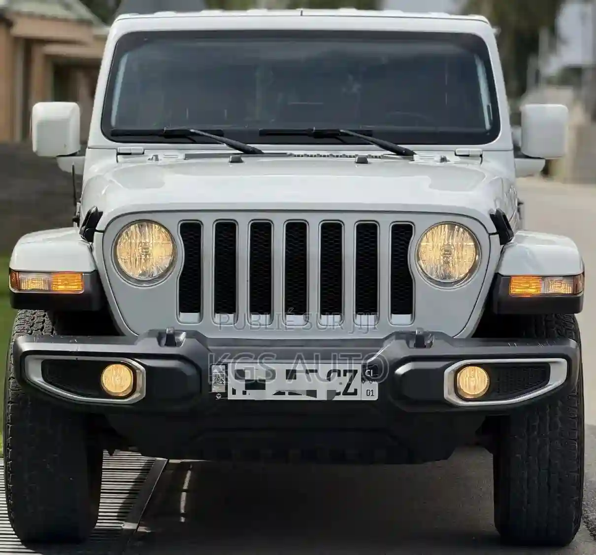 Jeep Wrangler Sahara 4 Door 4x4 2023 Blanc - Vue 1