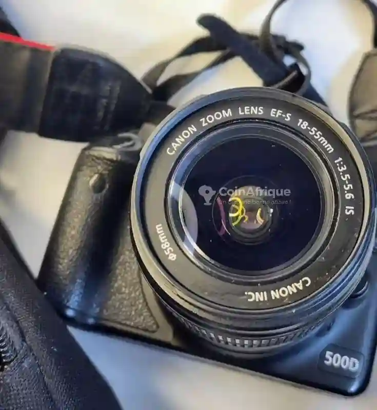 Canon EOS 500 D + Objectif 18-55mm - Vue 2