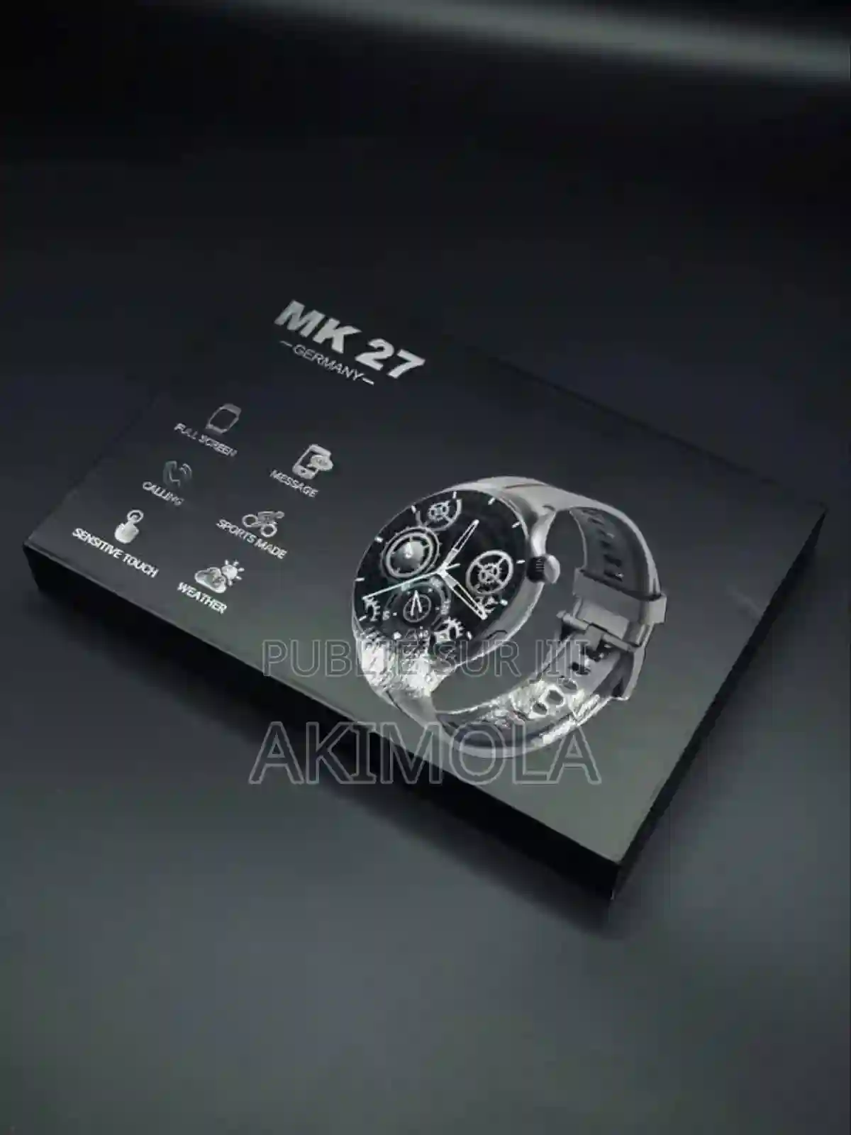 Montre Connectée《 Mk-27》 L - Vue 4