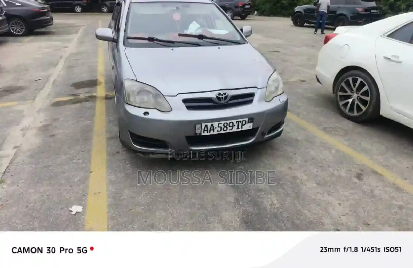 Toyota Corolla 2004 Gris - Vue 2