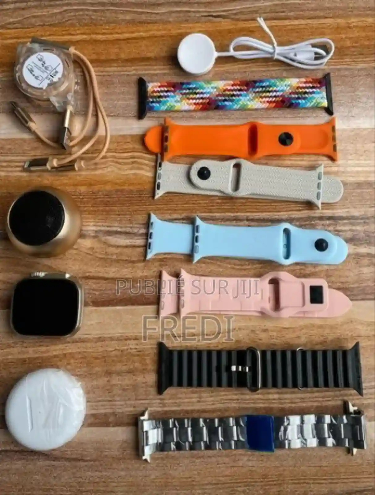 Ensemble Montre Connectée D99 (10 en 1) ( Multi Accessoires) - Vue 3