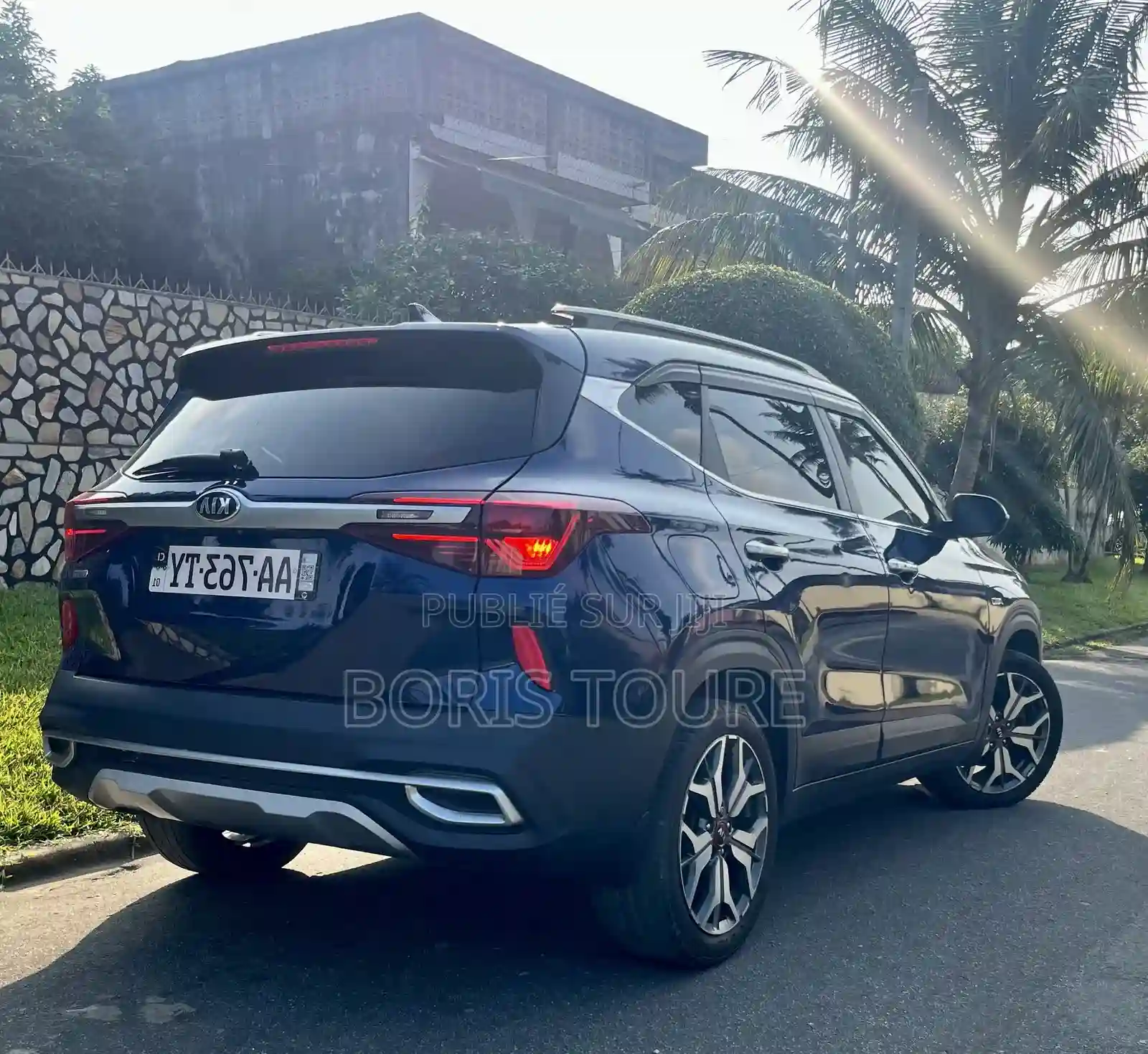 Kia Seltos 16 T-gdi 2021 Blue - Vue 1