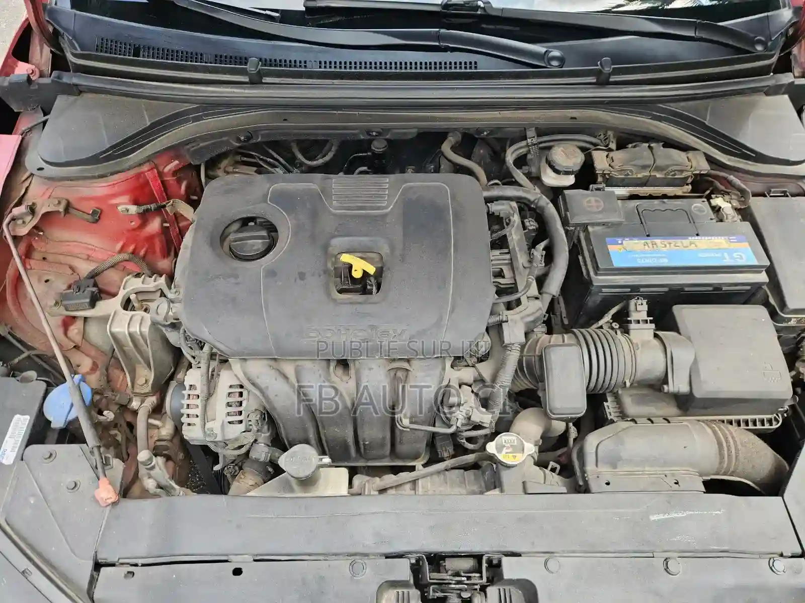 Hyundai Elantra 2020 Orange - Vue 2