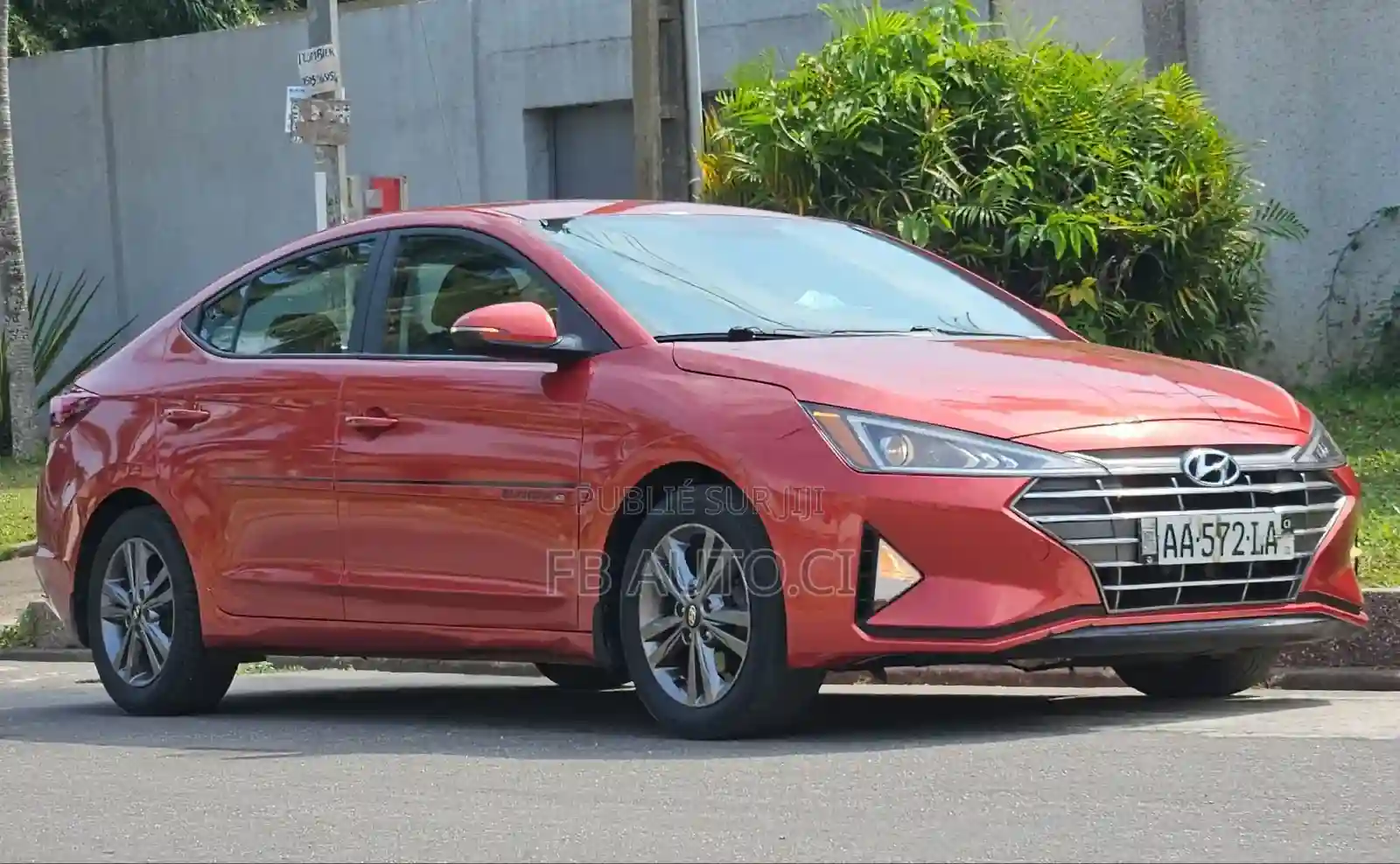Hyundai Elantra 2020 Orange - Vue 4