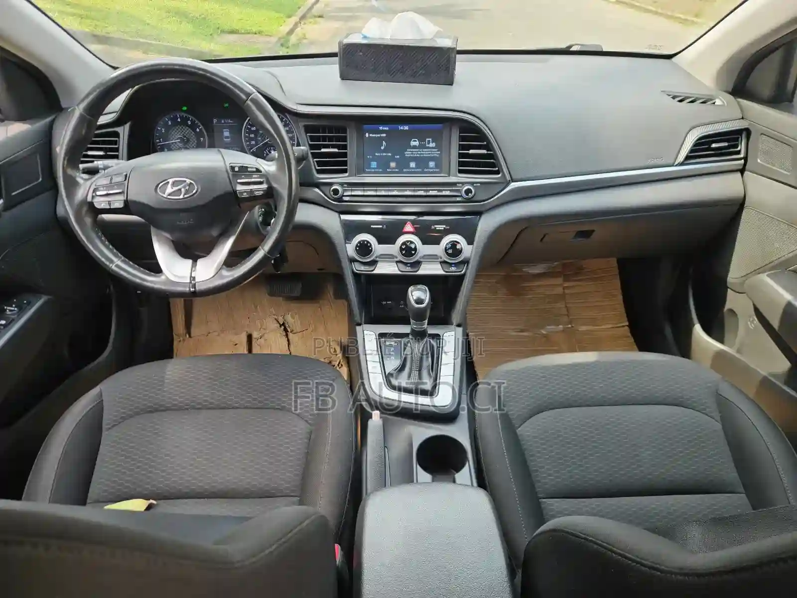 Hyundai Elantra 2020 Orange - Vue 8