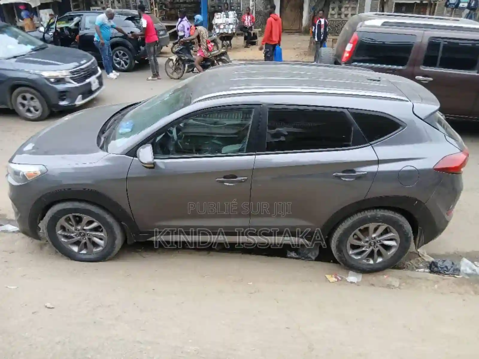 Hyundai Tucson Eco AWD 2016 Gris - Vue 2