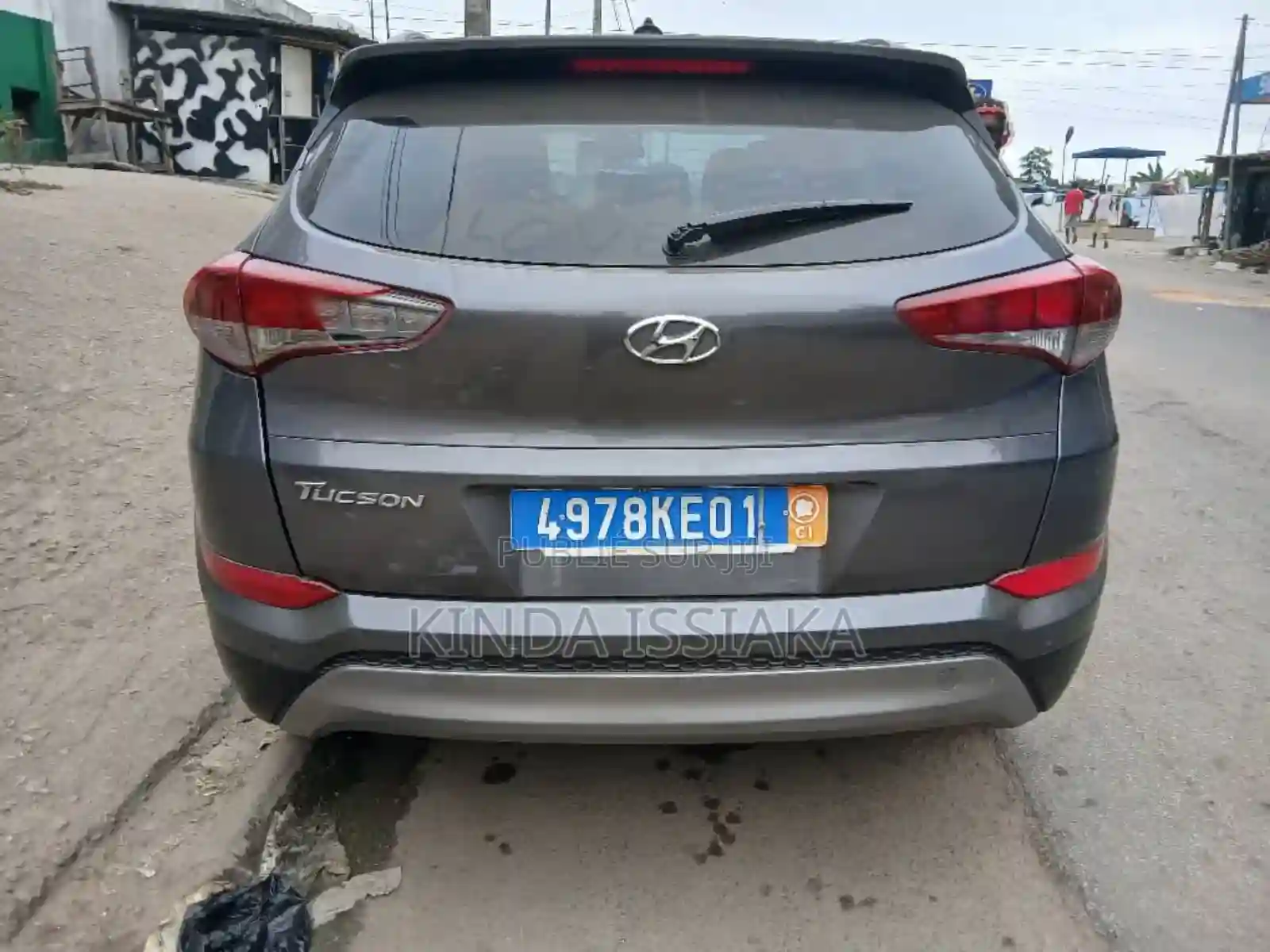 Hyundai Tucson Eco AWD 2016 Gris - Vue 7