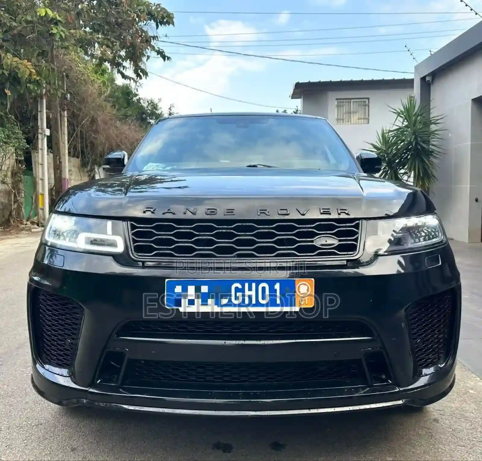 Land Rover Range Rover 2022 Noir - Vue 2