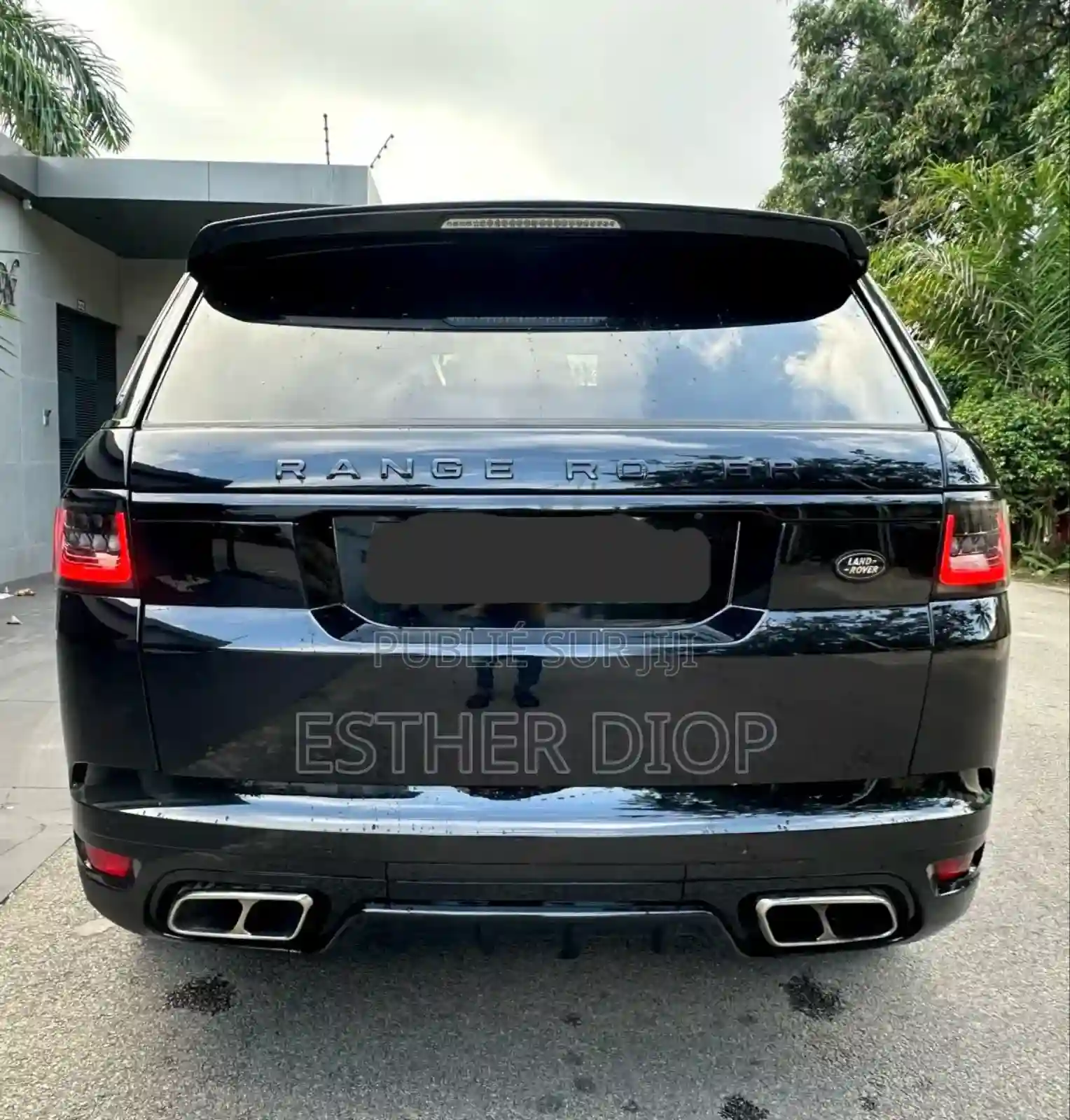 Land Rover Range Rover 2022 Noir - Vue 4
