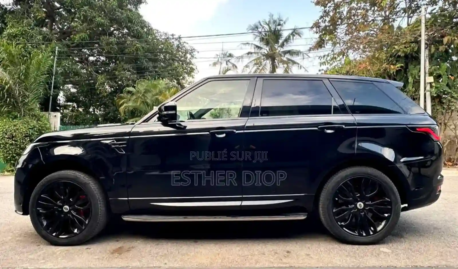 Land Rover Range Rover 2022 Noir - Vue 8