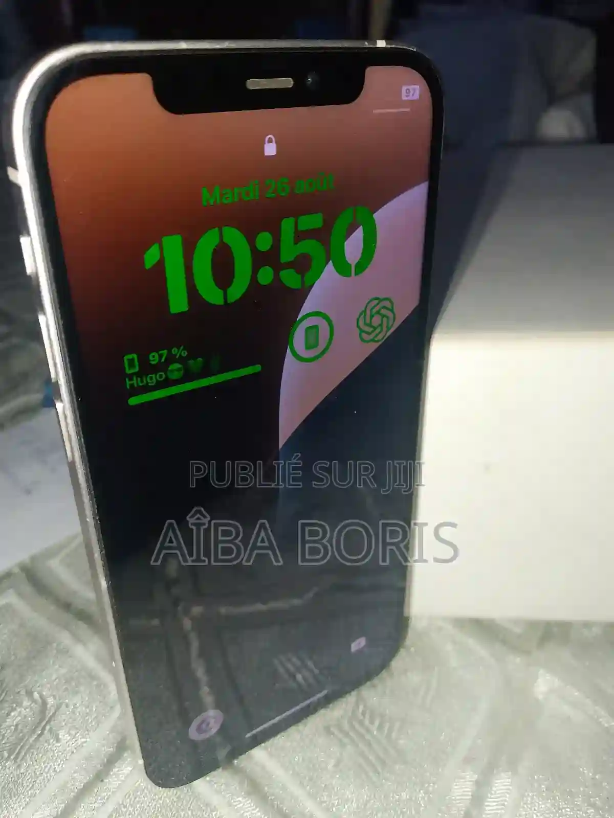 Apple Iphone 12 64 GB Blanc - Vue 2