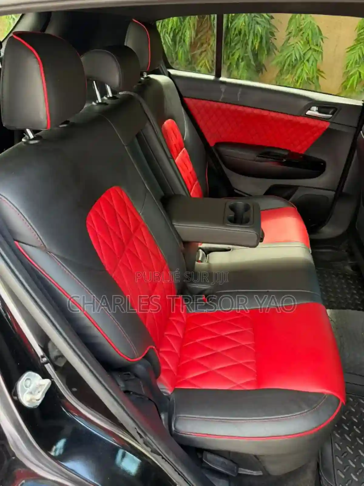 Kia Sportage EX AWD 2018 Noir - Vue 3
