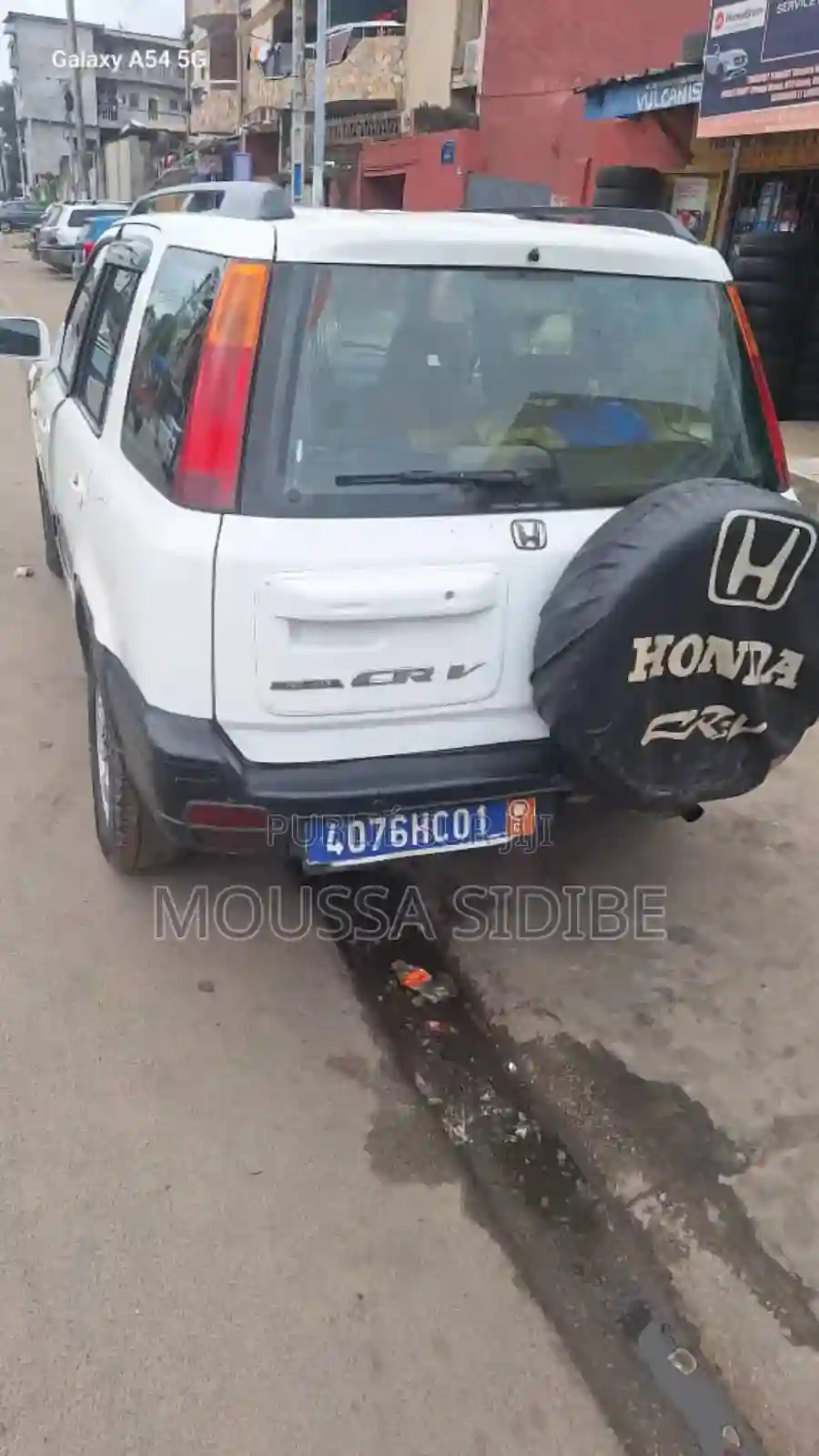 Honda Cr-v 2003 Blanc - Vue 2