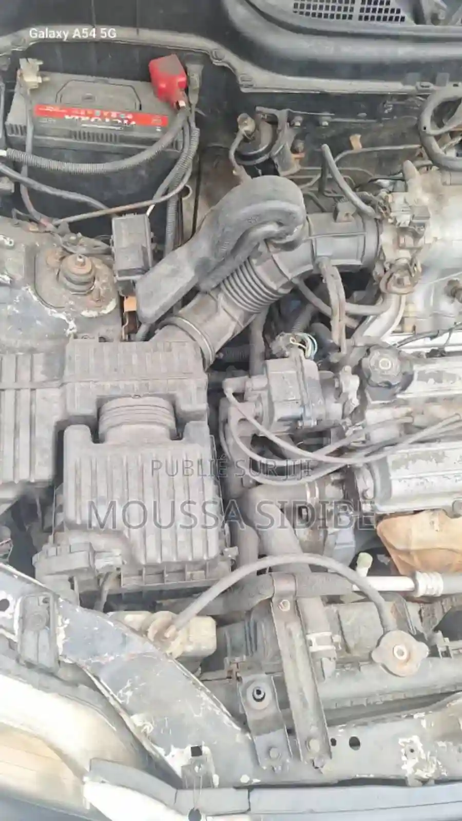 Honda Cr-v 2003 Blanc - Vue 3