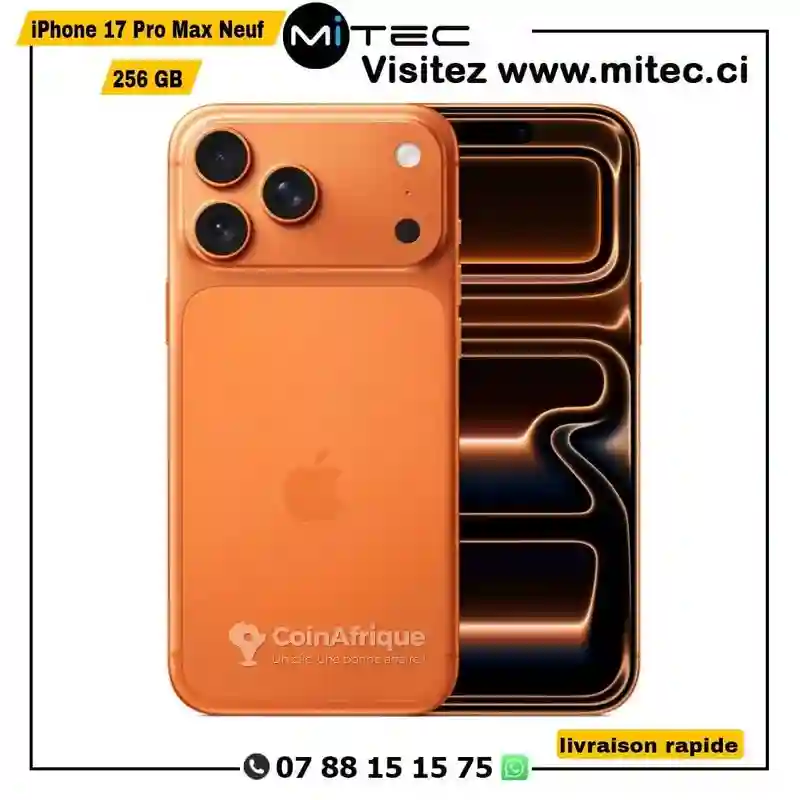 Iphone 17 Pro Max - 256gb - Vue 3