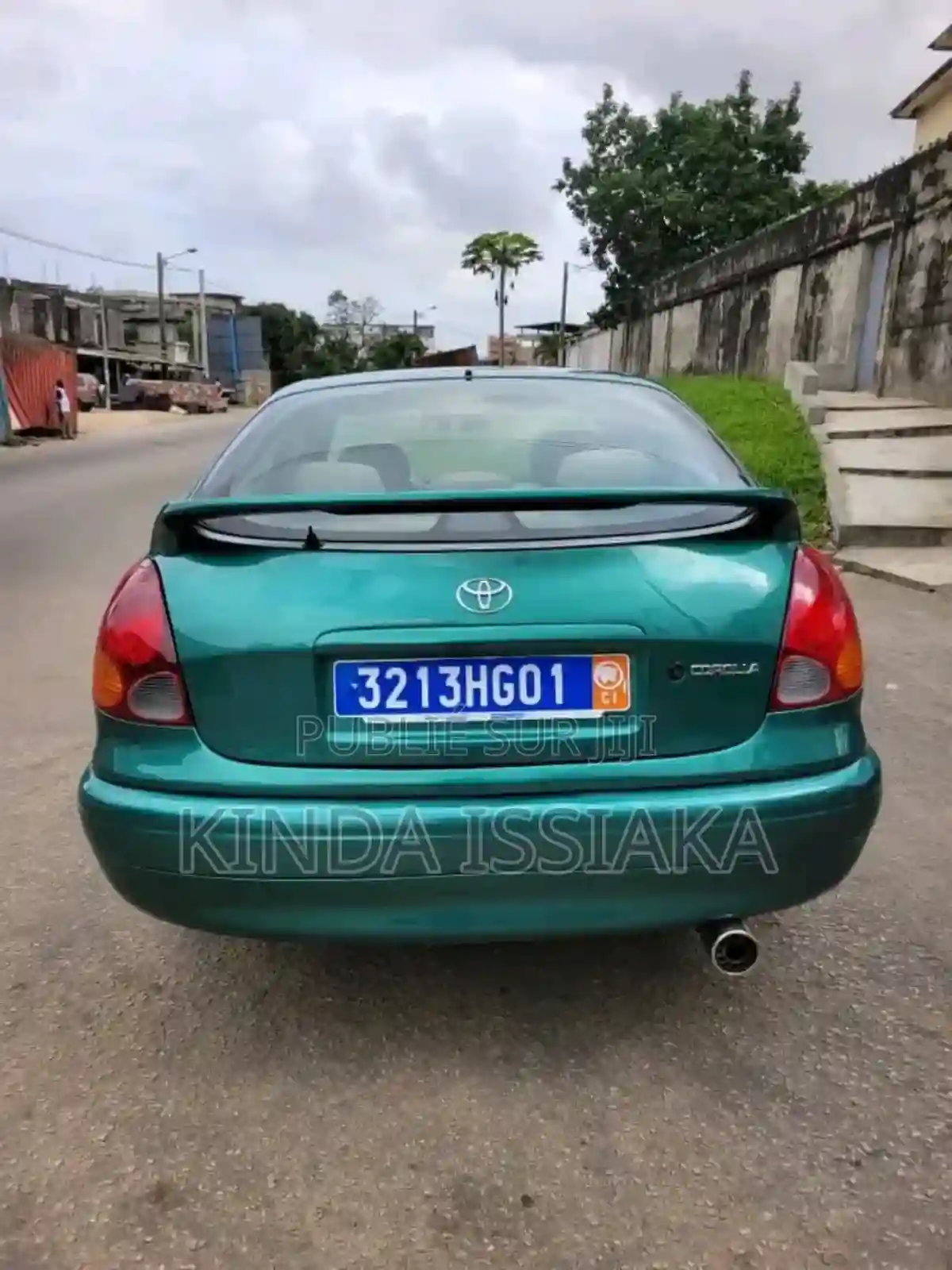 Toyota Corolla 2004 Vert - Vue 1