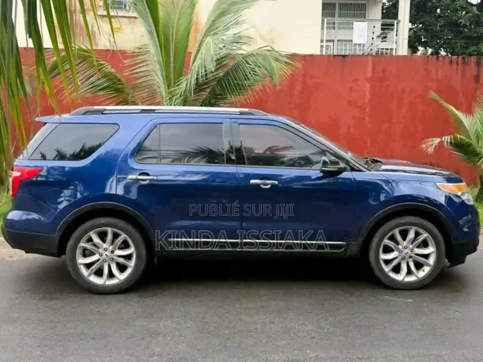 Ford Explorer Limited AWD 2018 Bleu - Vue 1