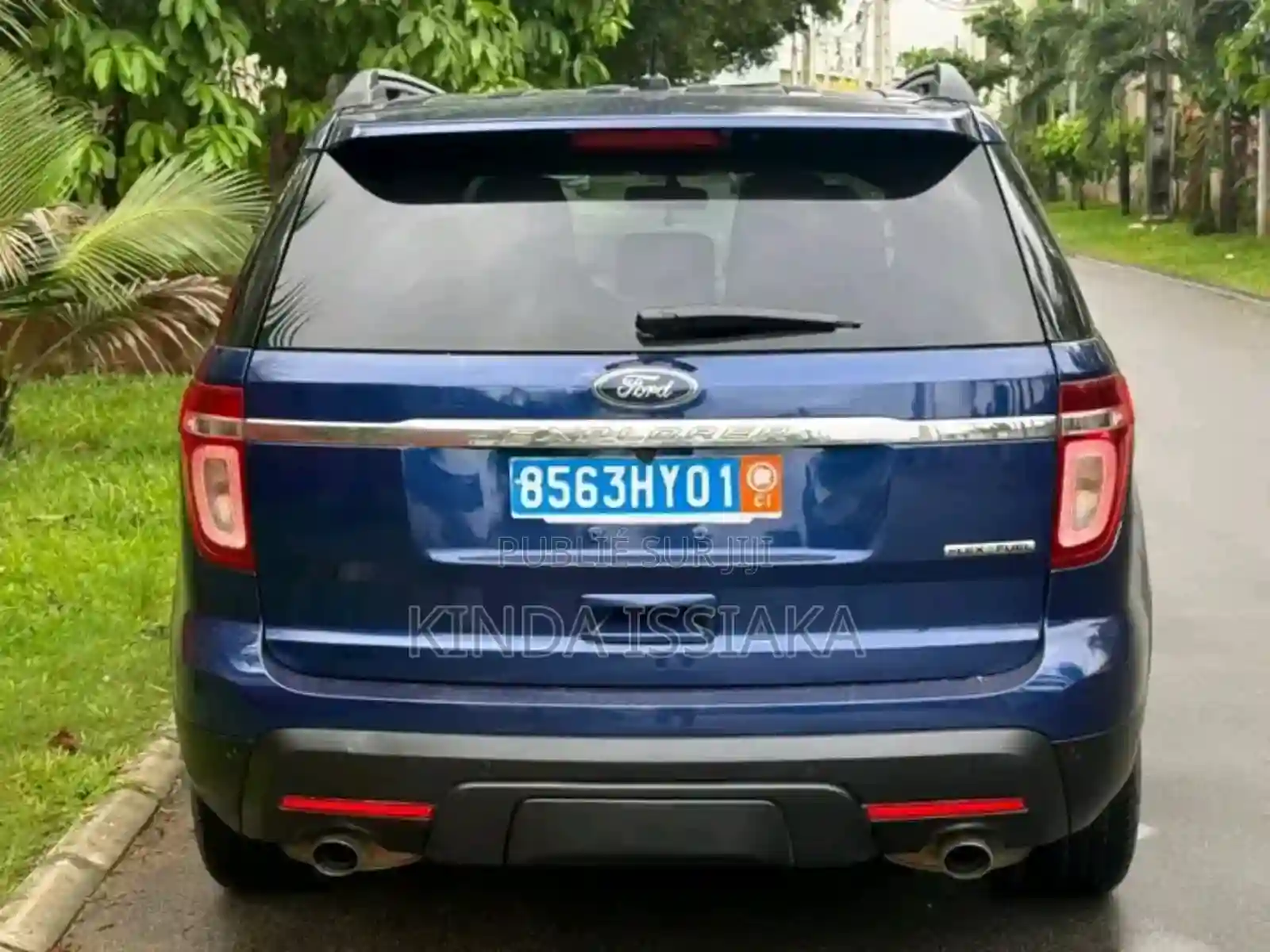 Ford Explorer Limited AWD 2018 Bleu - Vue 6
