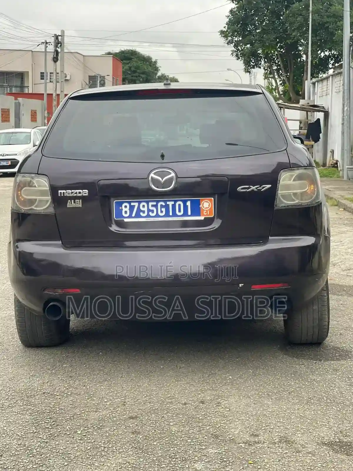 Mazda Cx-7 2007 Violet - Vue 2