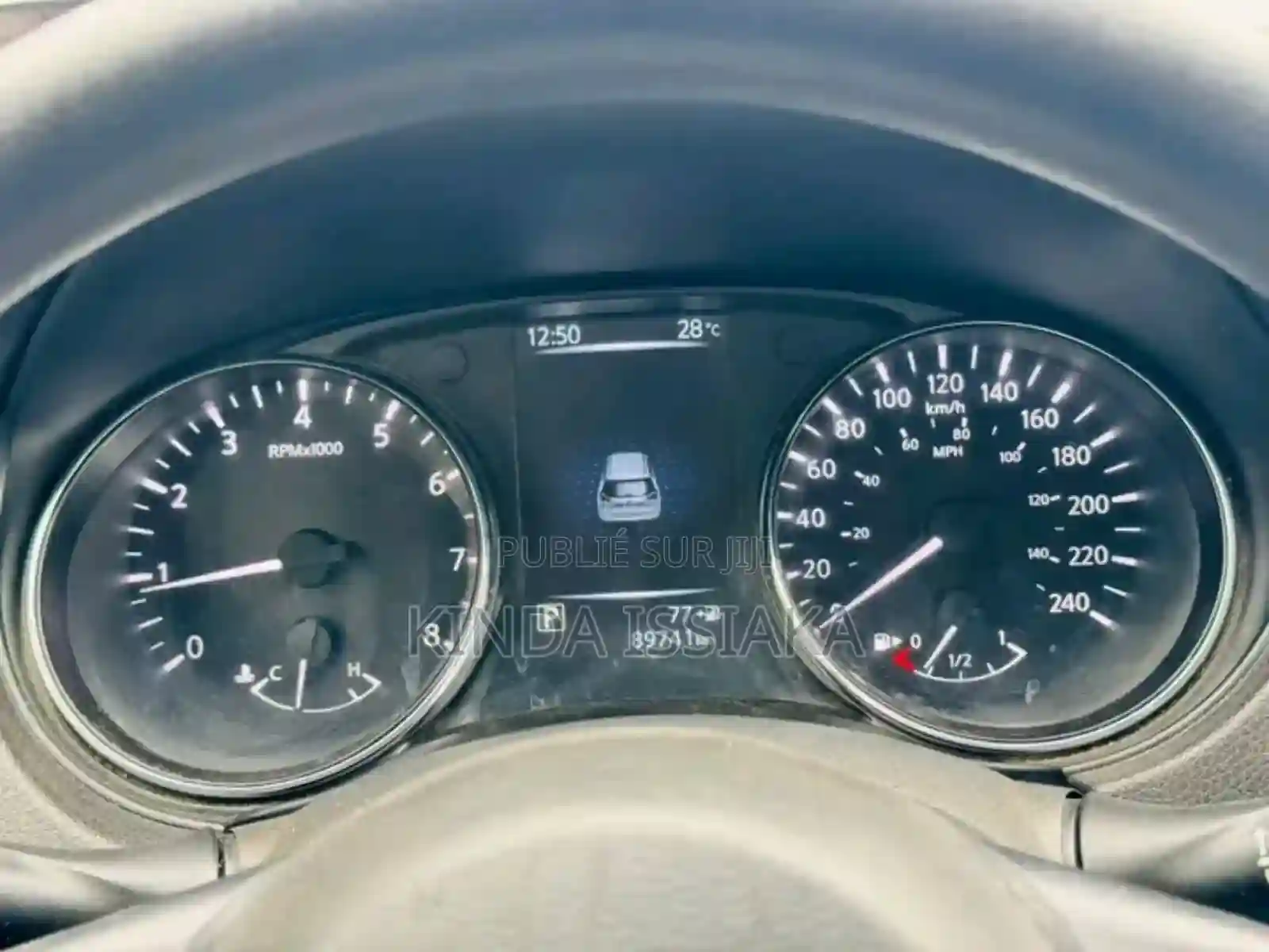 Nissan Rogue S FWD 2018 Gris - Vue 1