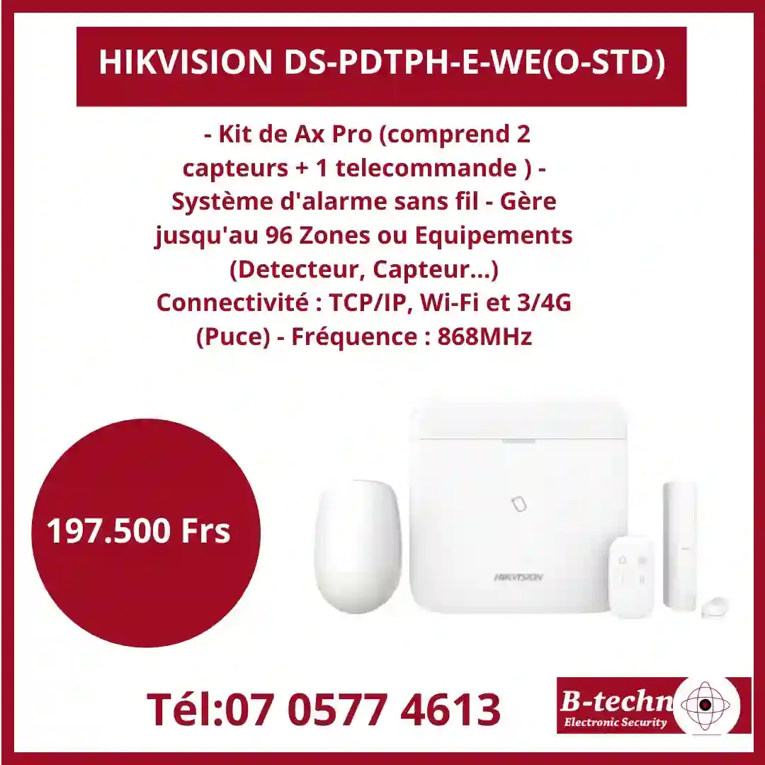 DÉCOUVREZ LA SÉCURITÉ INTELLIGENTE AVEC NOS KITS HIKVISION DS