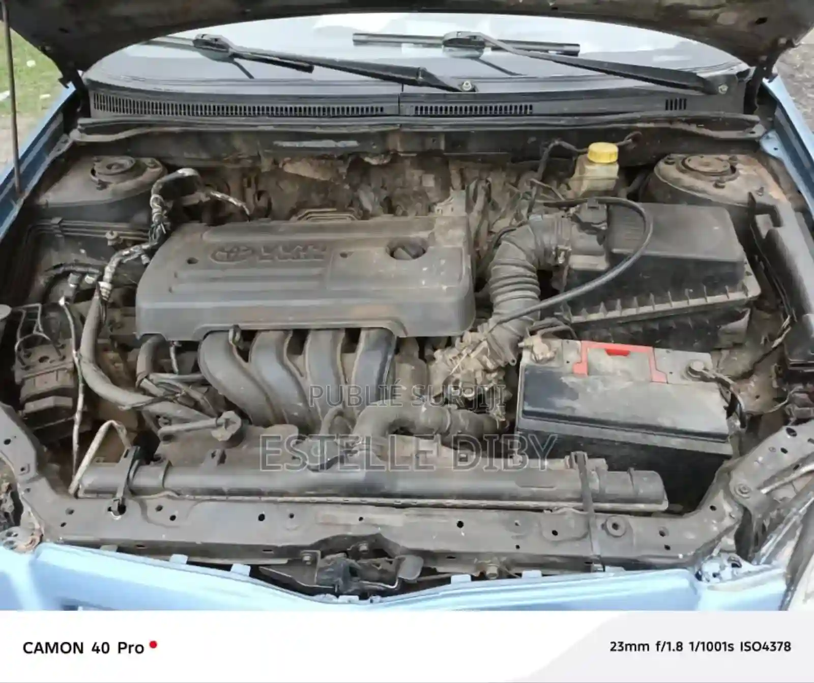 Toyota Corolla 2015 Blue - Vue 3