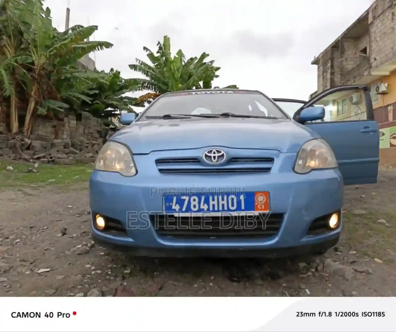 Toyota Corolla 2015 Blue - Vue 7