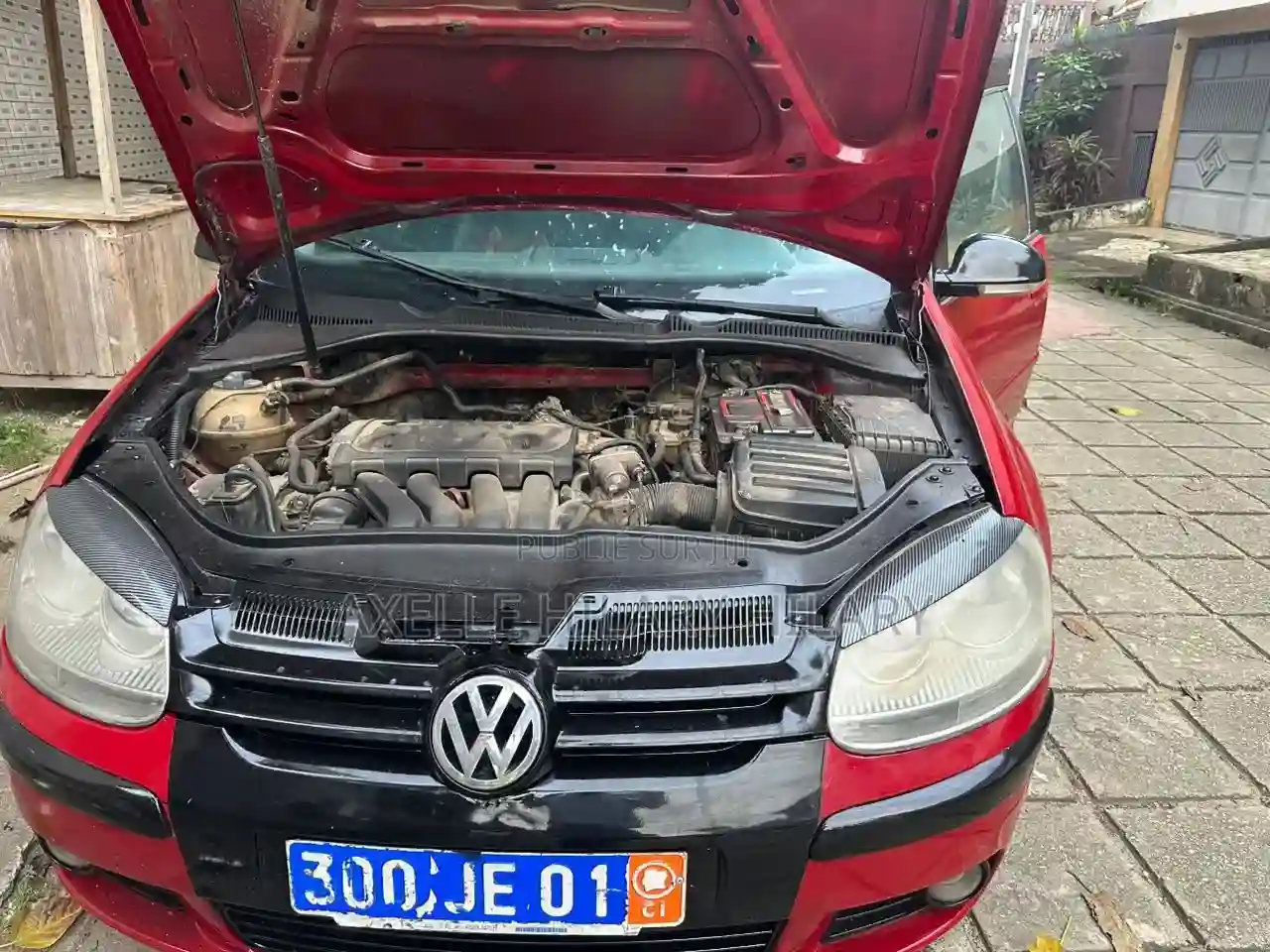 Volkswagen Golf 2000 Rouge - Vue 5