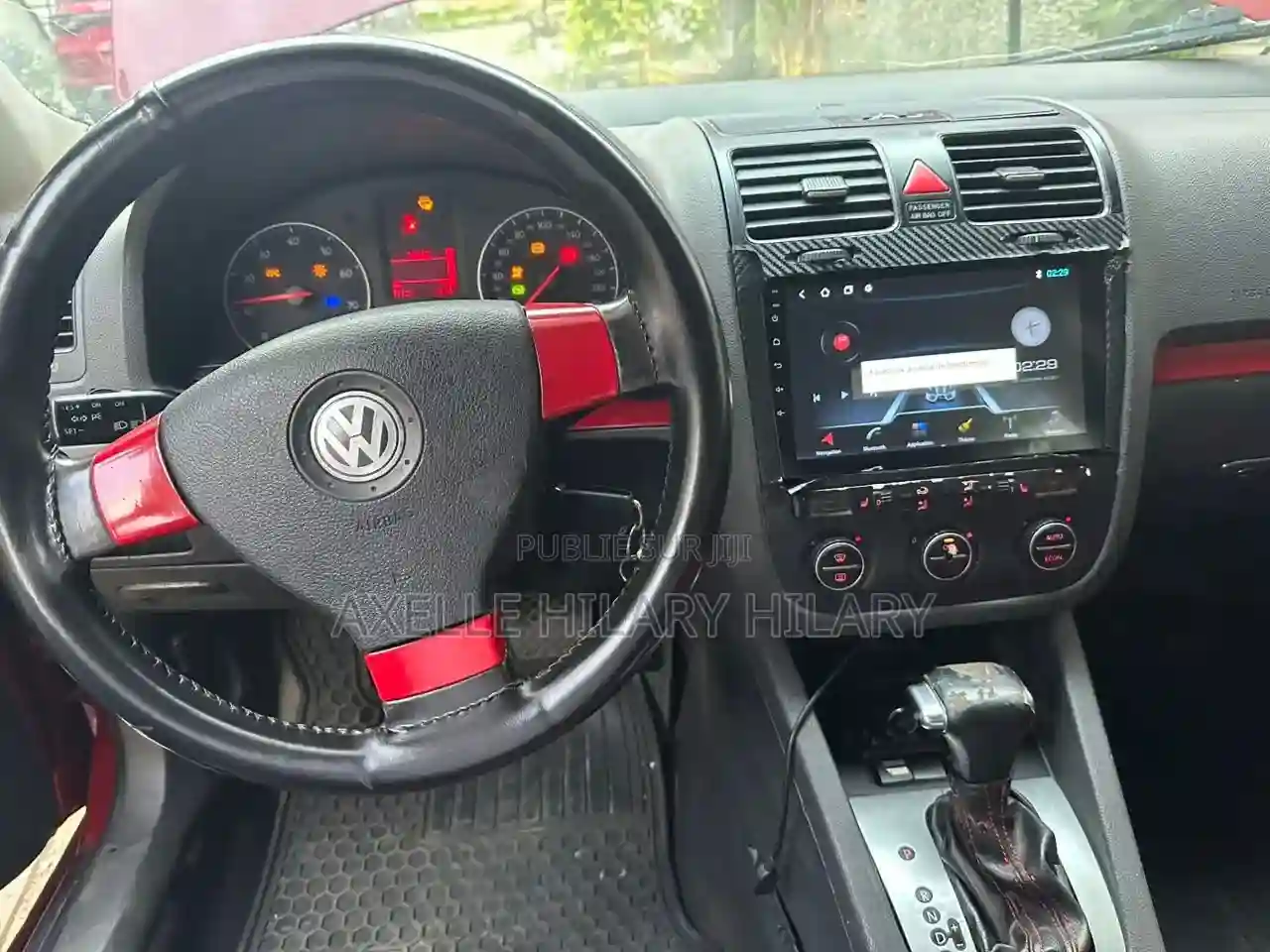 Volkswagen Golf 2000 Rouge - Vue 8