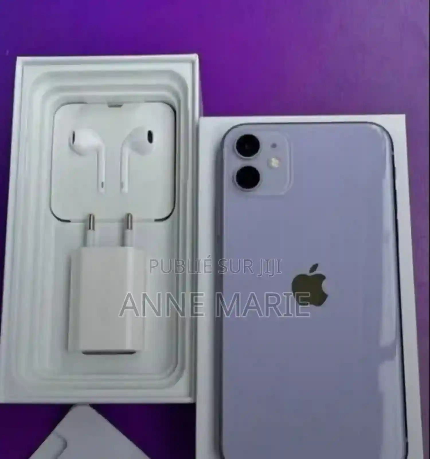 Pomme Iphone 11 128 GB Noir - Vue 1