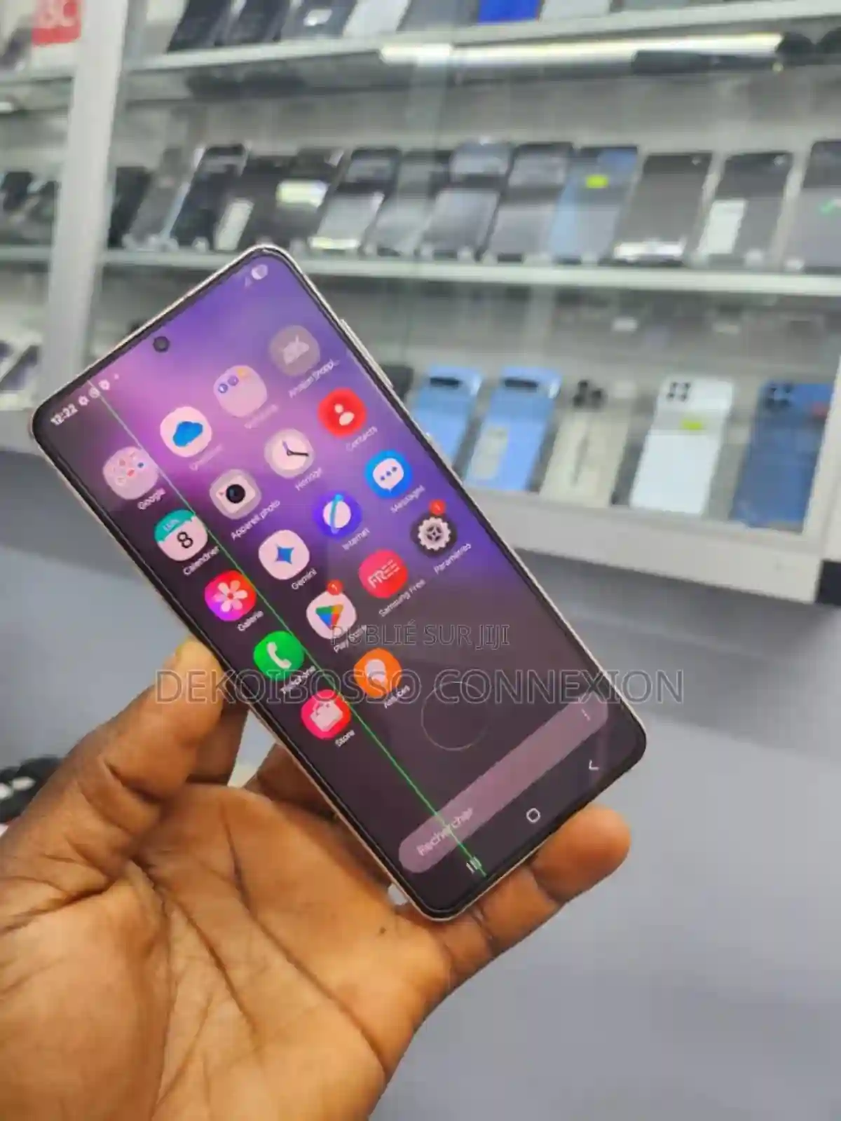 Samsung Galaxy S21 5G 128 GB Or Rose - Vue 2